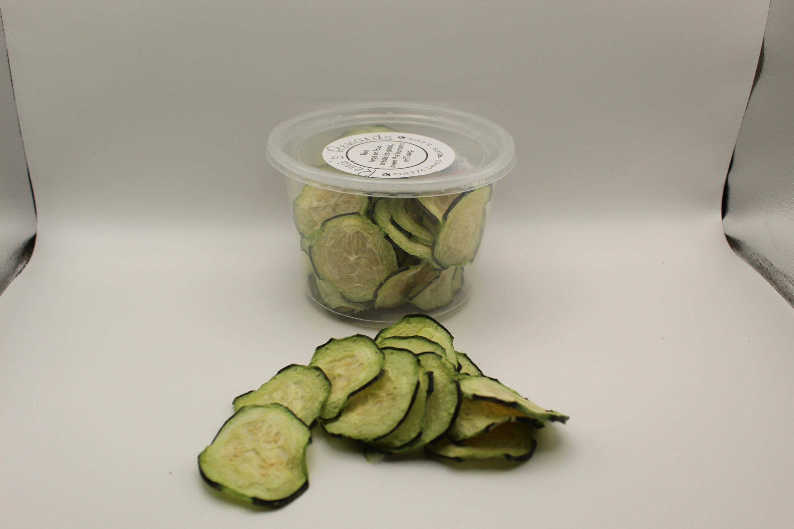 Freeze Dried Cucumber Slices
