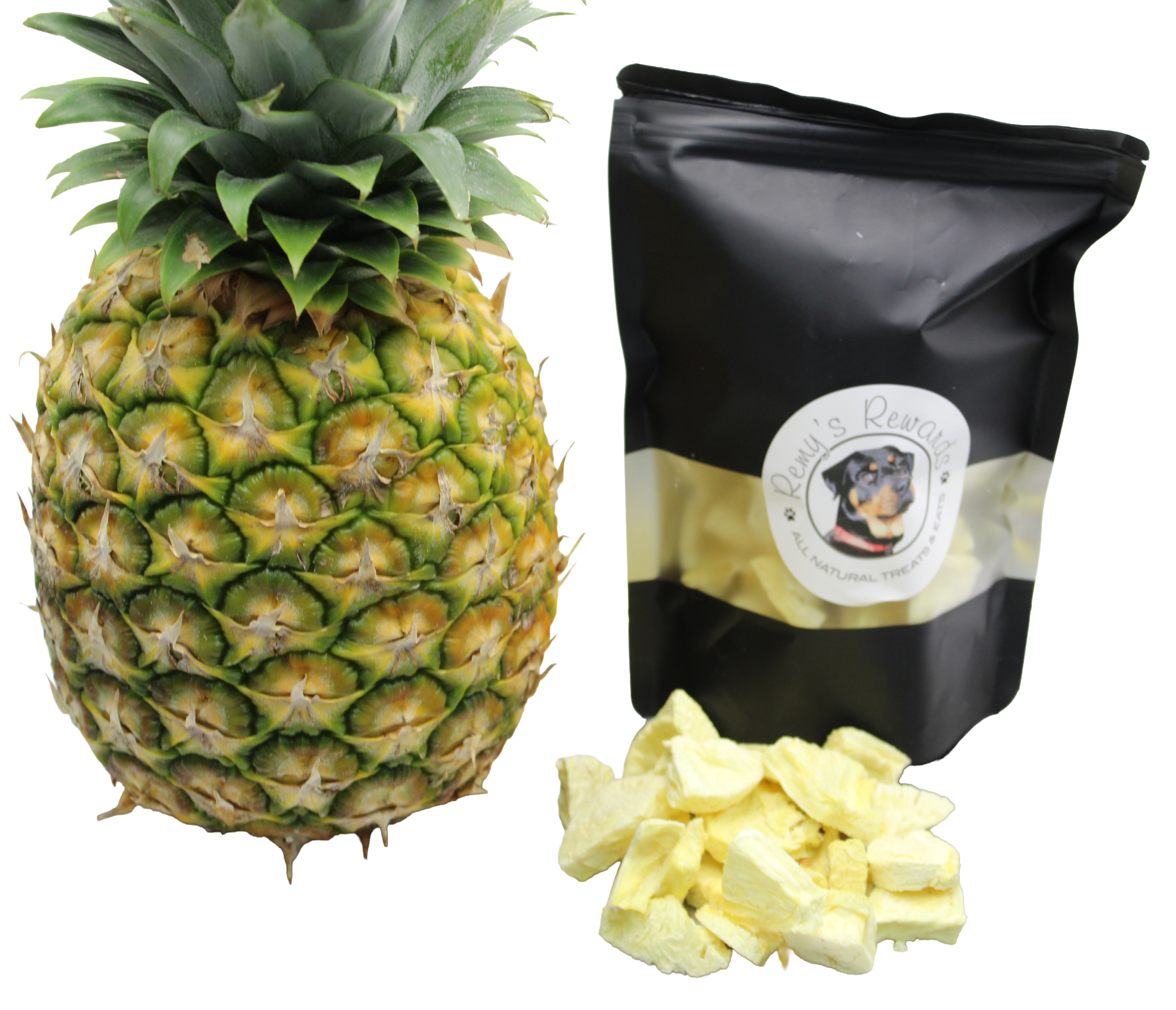 Freeze Dried Pineapple Chips (3oz) - Image 4